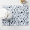 Harman Printed 'Freshly Brewed' Microfibre Dish Drying Mat 15x20"