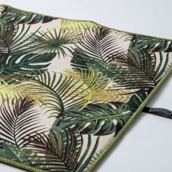 Harman Printed 'Palm Leaf' Microfibre Dish Drying Mat 15x20