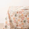 Harman Printed 'Pumpkin' Linen 60" x 120" Tablecloth (Natural)
