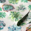 Harman Printed 'Succulent' Linen Table Runner