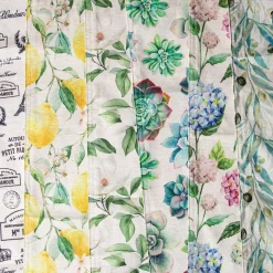 Harman Printed 'Succulent' Linen Tablecloth (60x120")