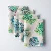 Harman Printed 'Succulent' Linen Napkin - Set of 4