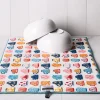 Harman Printed 'Tea Cups' Microfibre Dish Drying Mat
