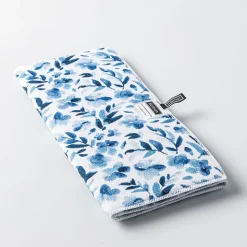 Harman Printed 'Watercolour Floral' Microfibre Dish Drying Mat (Blue)