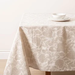 Harman Printed 'Winter Jacquard' Linen 60