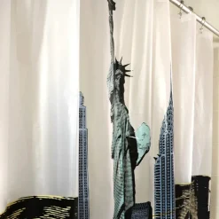 Harman Reinforced Grommet 'New York' Polyester Shower Curtain