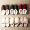 Harman Tahoe 'Criss Cross' Memory Foam Slippers Women (Light Grey)