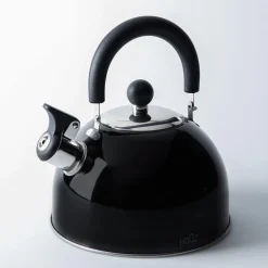 Hauz Elegant Kettle Whistling Stovetop Kettle 2L (Black)