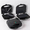 Hauz Living Non-Stick Panini Press-Grill (Black)