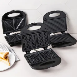 Hauz Living Non-Stick Sandwich Maker (Black)