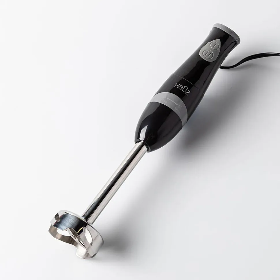 Hauz Multi-Set Blender-Chopper/Whisk - Set of 4 (Black)