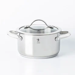 Henckels Aragon Cookware Combo Stackable - S/6 (Stainless Steel)