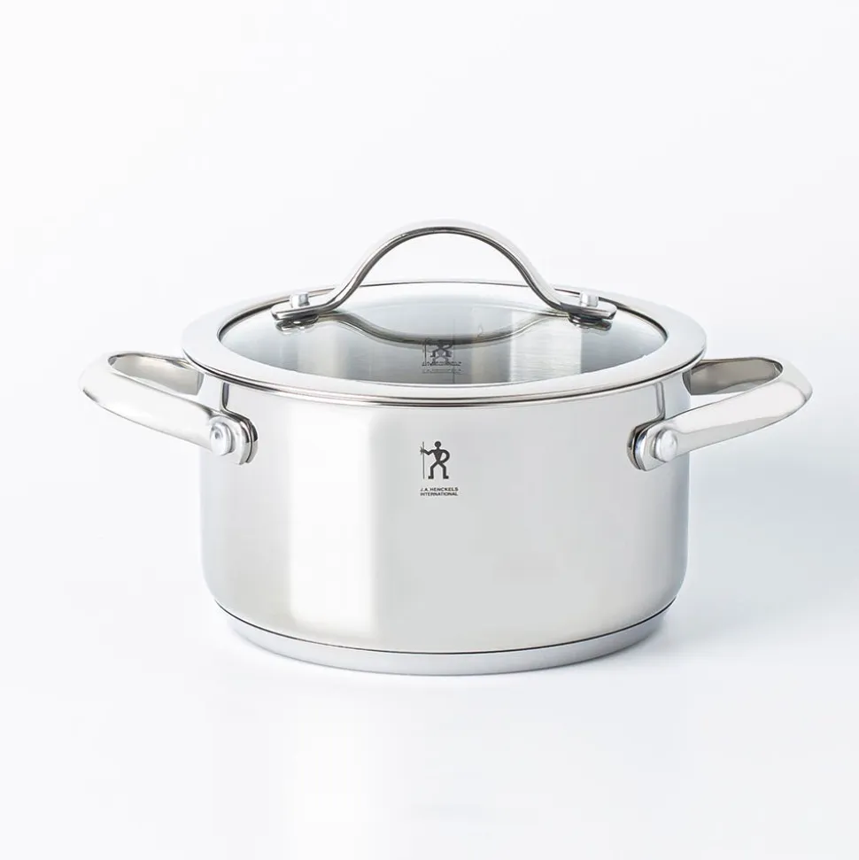 Henckels Aragon Cookware Combo Stackable - S/6 (Stainless Steel)