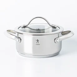 Henckels Aragon Cookware Combo Stackable - S/6 (Stainless Steel)