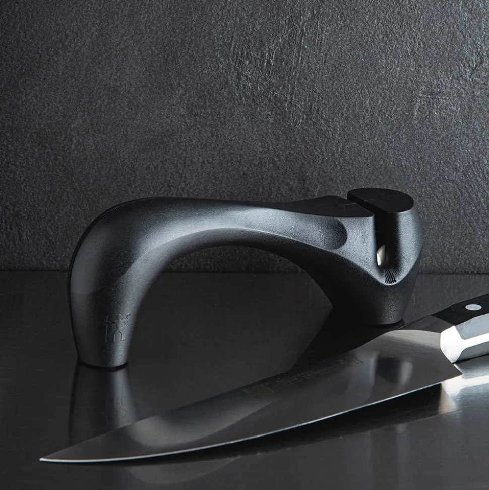 Henckels Kitchen Elements Pull-Through Knife Sharpener (Black)