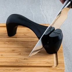 Henckels Kitchen Elements Pull-Through Knife Sharpener (Black)
