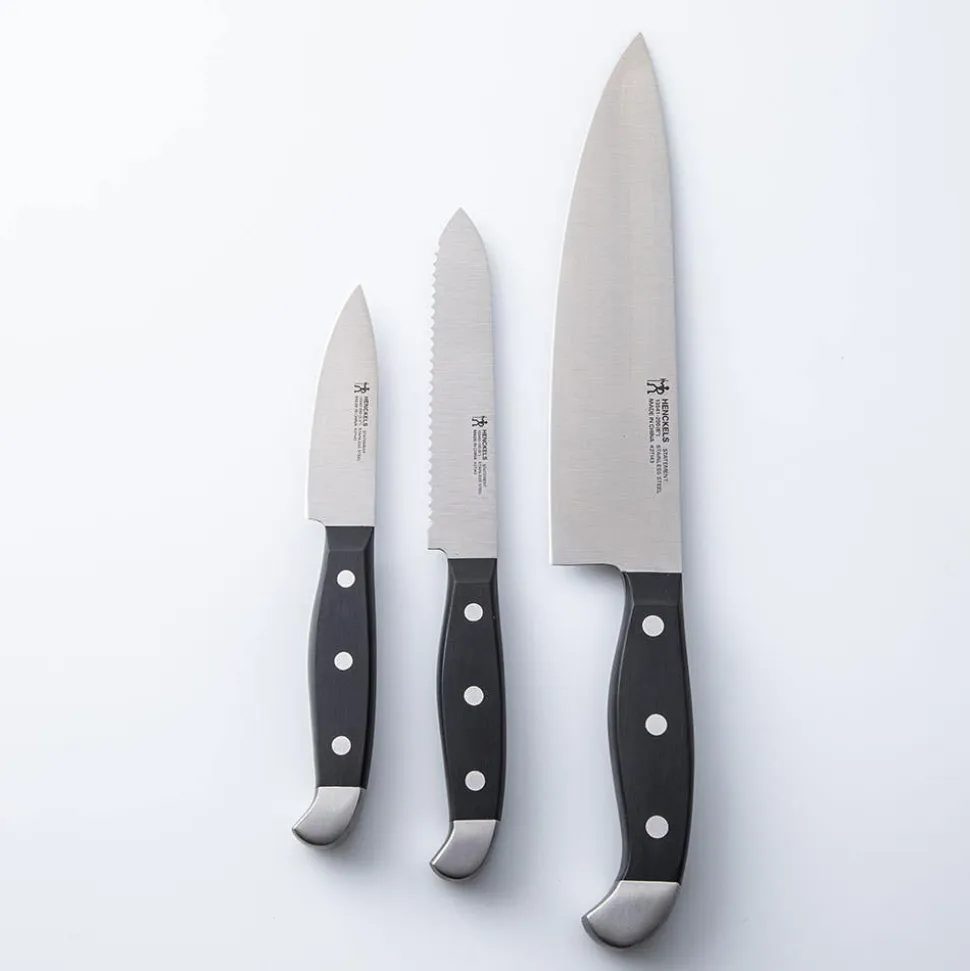 Henckels Statement Chef Knife Combo - Set of 3 (Black)