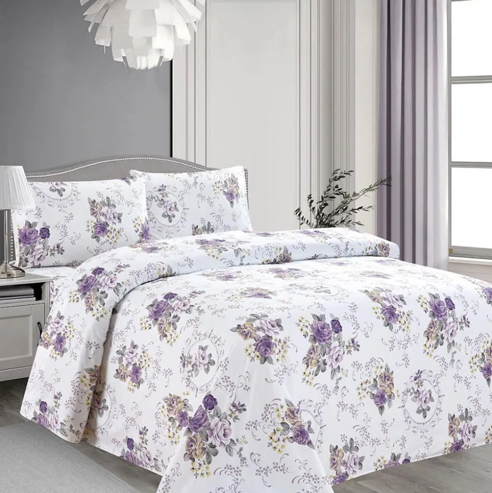 Home Aesthetics Luxury 4 Pc Sheet Set (Queen)