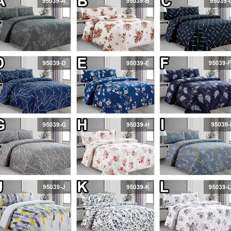 Home Aesthetics Luxury 4 Pc Sheet Set (King)