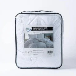 Home Aesthetics Waffle Weave Down Alternative Duvet - Queen