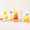 Home Essentials Red Series Glass Round Hi-Ball - Set of 4