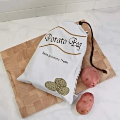 Homeworks Keep Fresh Fabric Potato Storage Bag