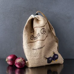 Homeworks Keep Fresh Jute Onion Storage Bag