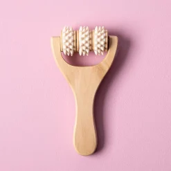 Honey Glow Wood Handheld Roller Massager