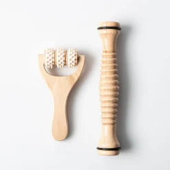 Honey Glow Wood Handheld Roller Massager