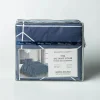 Hotel & Home 'Geometric' Microfiber Duvet Cover 3pc Double/Queen