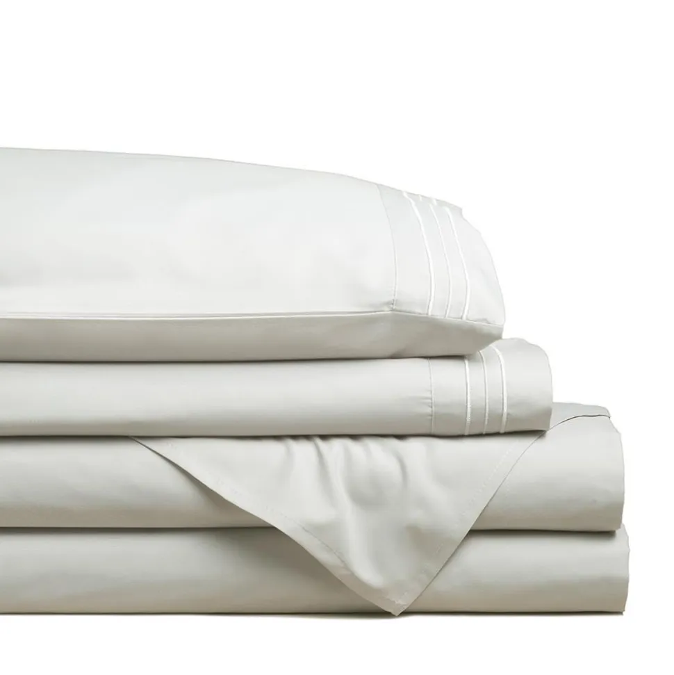 Hotel & Home Ultra-Soft Microfiber King Sheet - Set of 4 (Sand)
