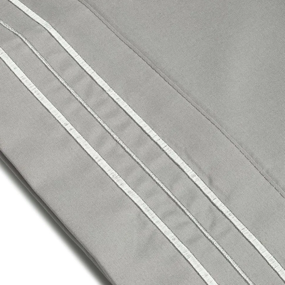Hotel & Home Ultra-Soft Microfiber Queen Sheet - Set of 4 (Light Grey)