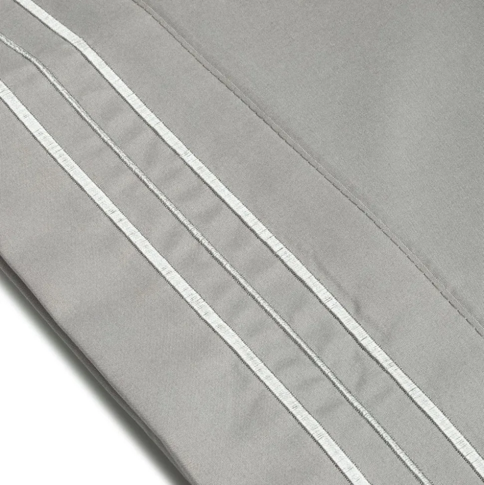 Hotel & Home Ultra-Soft Microfiber King Sheet - Set of 4 (Light Grey)