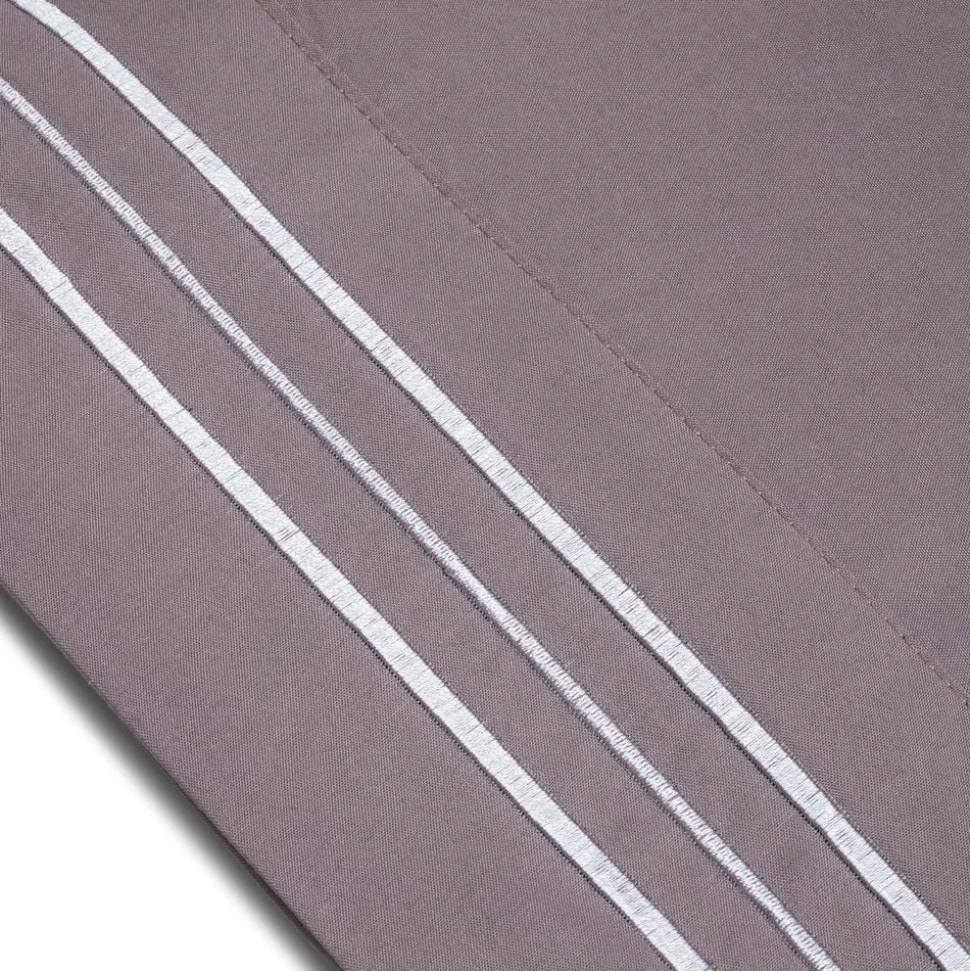 Hotel & Home Ultra-Soft Microfiber King Sheet - Set of 4 (Lilac)