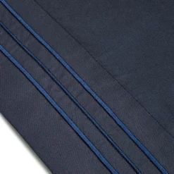 Hotel & Home Ultra-Soft Microfiber Queen Sheet - Set of 4 (Navy)