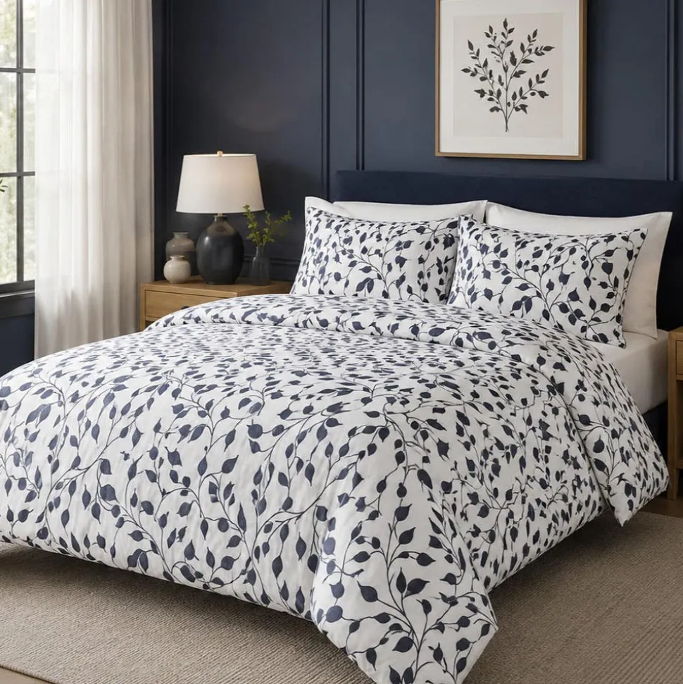 Hotel & Home 'Willow' Microfiber Duvet Cover 3pc King