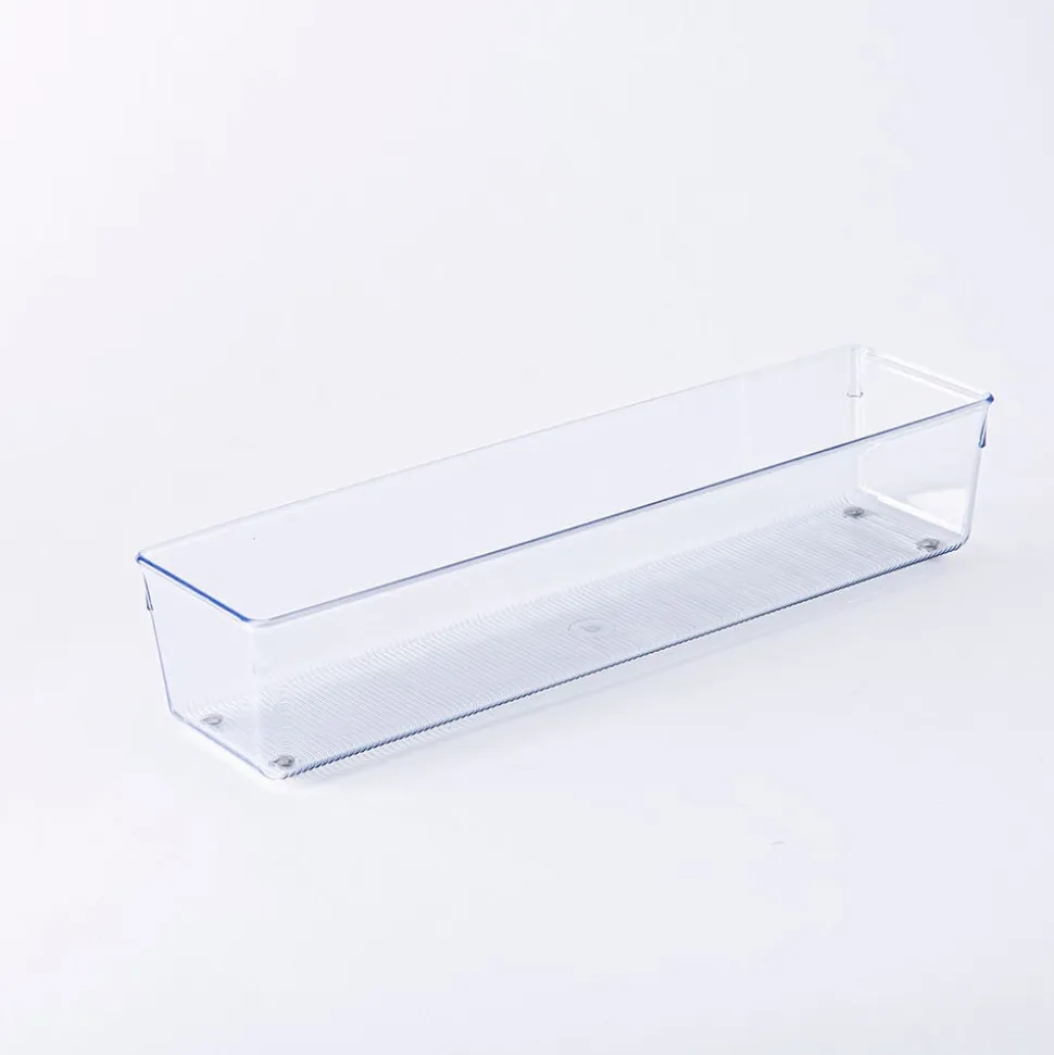 iDesign Linus Drawer Organizer Grand Bin Rectangular 4x16"