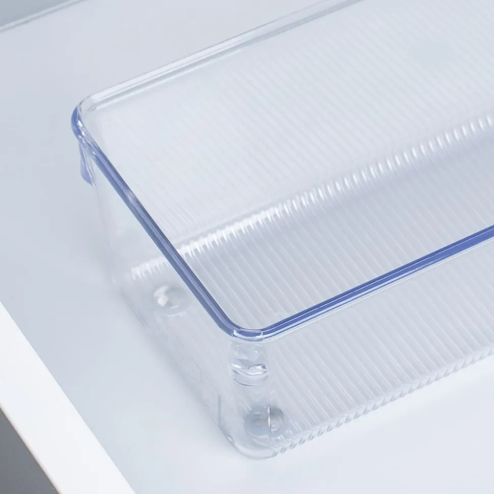 iDesign Linus Drawer Organizer Grand Bin Rectangular 4x12"