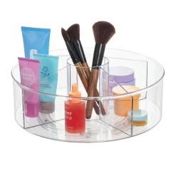 iDesign Linus Pantry Organizer Divided Turntable with Cup 11.5