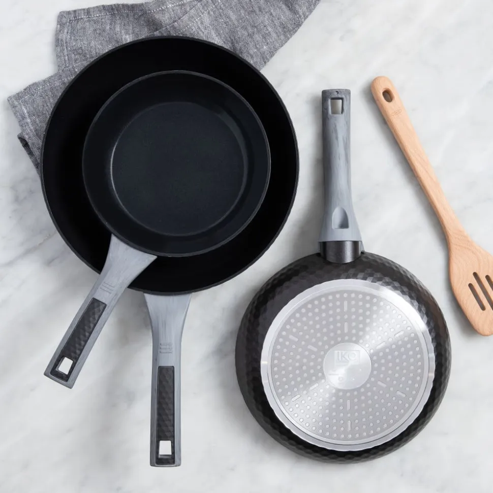 Iko Black Diamond Non-Stick Frypan 8" (Black)