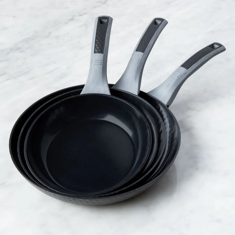 Iko Black Diamond Non-Stick Frypan 8" (Black)