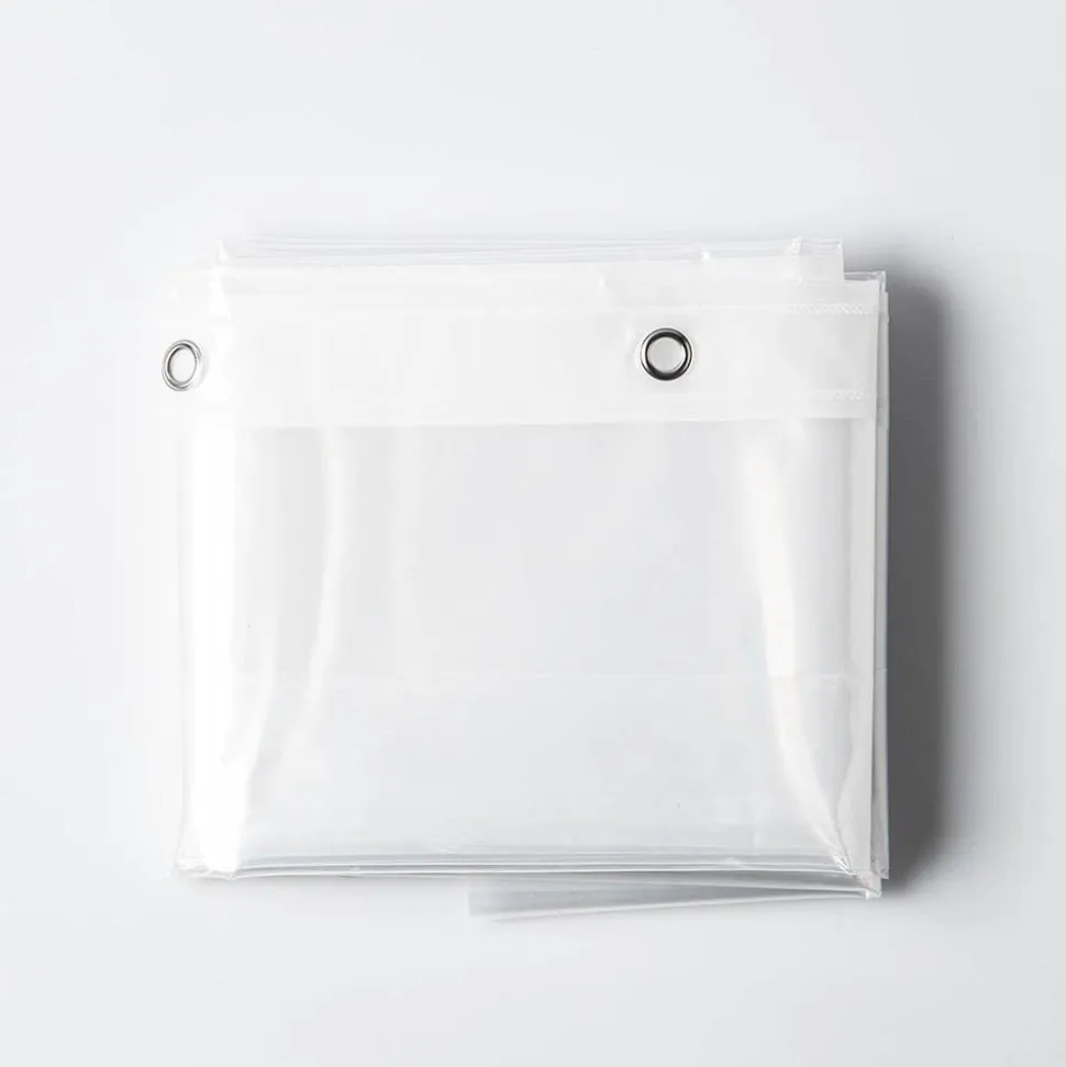 ITY Ella Stone Shower Curtain Liner (Clear) 70" x 72"