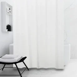 ITY Ella Stone Shower Curtain Liner (White) 70