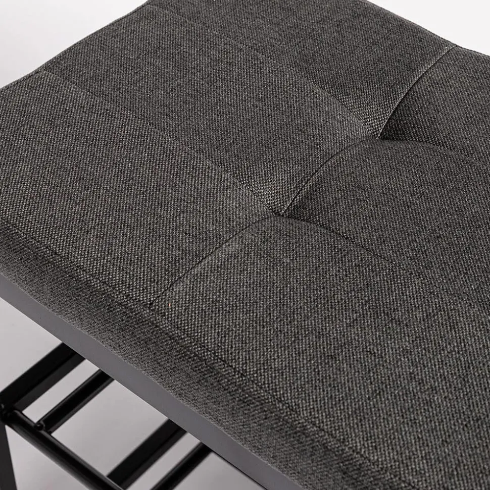 ITY Fabric Bench with Storage (Grey)
