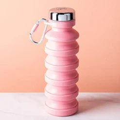 Joie On The Go Collapsible Water Bottle 475ml (Pink)
