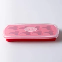 Joie Shapes 'Cherry' Ice Cube Tray 8-capacity (Red)
