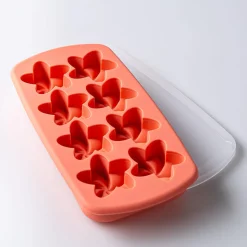 Joie Shapes 'Plumeria' Ice Cube Tray 8-capacity (Pink)