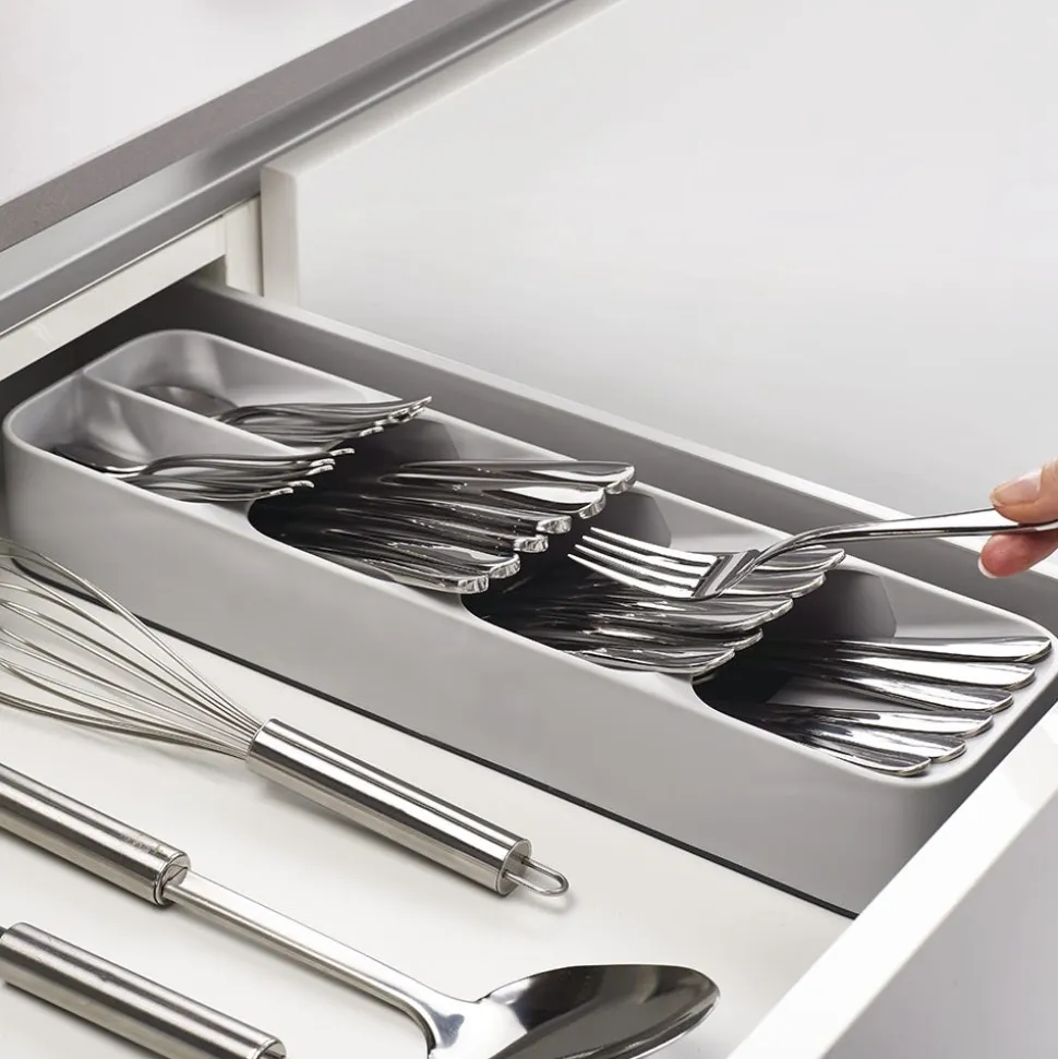 Joseph Joseph Drawerstore Compact Cutlery Tray (Grey) 15.5x4x2"