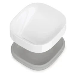 Joseph Joseph Smart Bath Compact Soap Dish (White/Grey)
