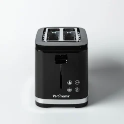 JS Gourmet Digital Touch Toaster 2 Slice (Black)